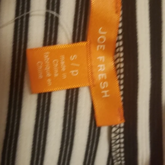 Joe Fresh Black and White Striped Mini Skirt - Picture 5 of 5